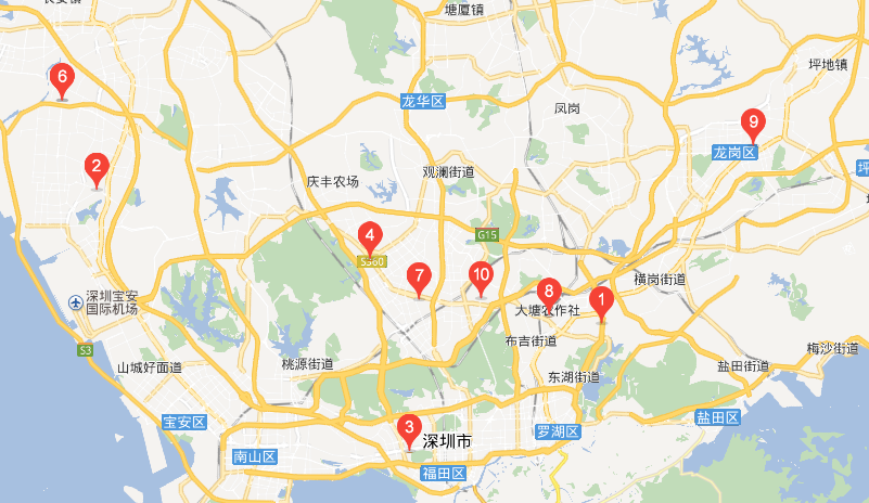 深圳豆奶视频最新在线观看免费公司所在地址地图